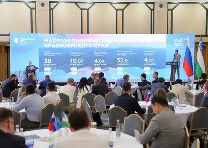Потенциал Красноярского края презентовали на международном бизнес-форуме в Узбекистане