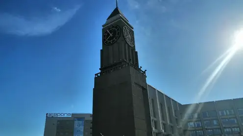 Главные городские часы в честь Дня города исполняют гимн Красноярска